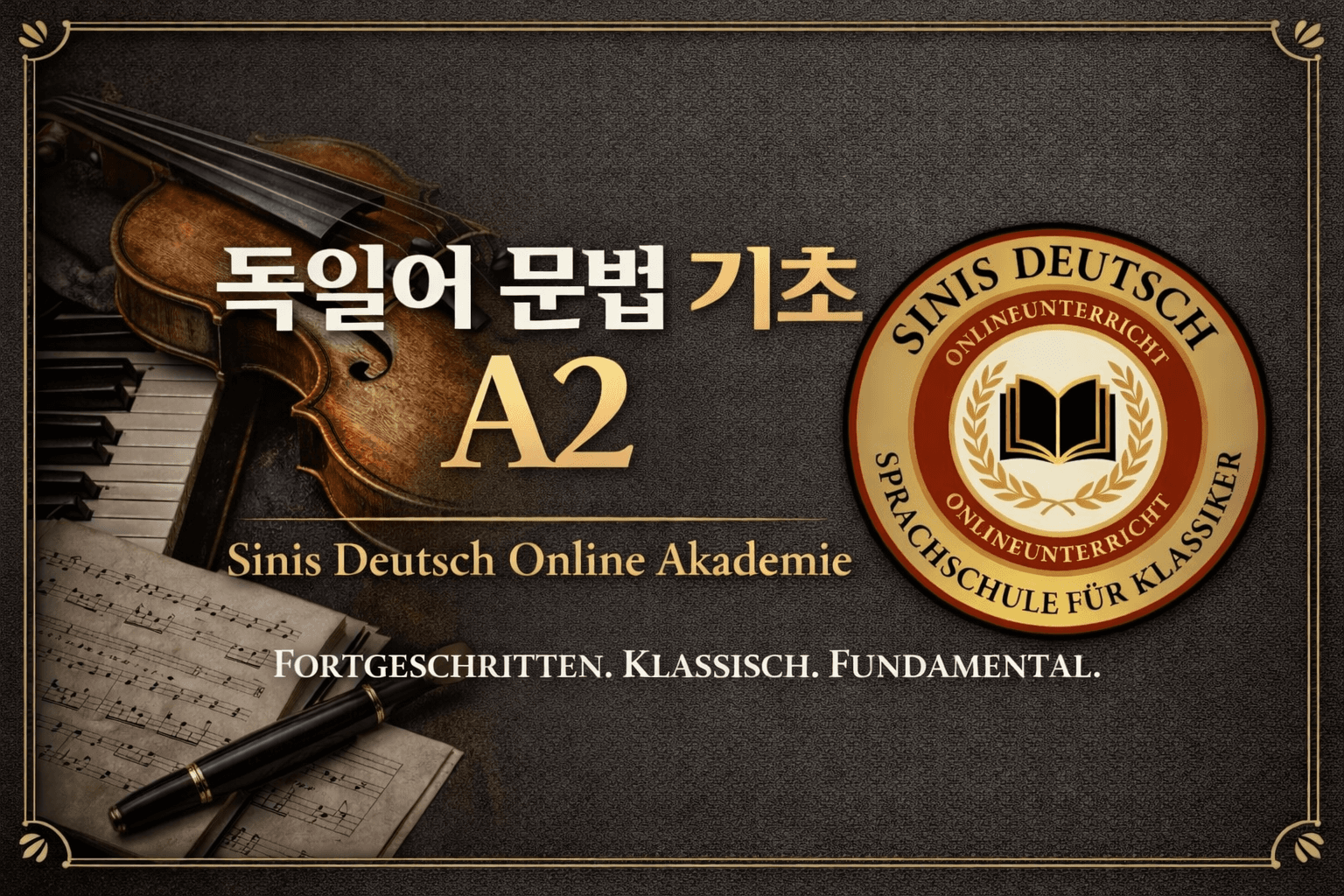 (8월 15일 강의 오픈) 독일어 문법 기본(A2)